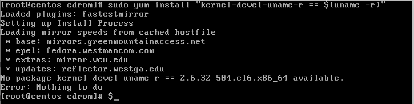 yum install kernel headers version